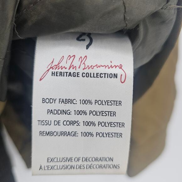 John Browning Heritage Collection Chore Field Jacket Olive Green Mens S 3660 - Picture 5 of 9